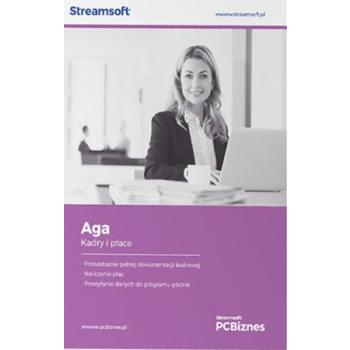 Streamsoft PCBIZNES AGA Kadry i płace do 10 pracowników
